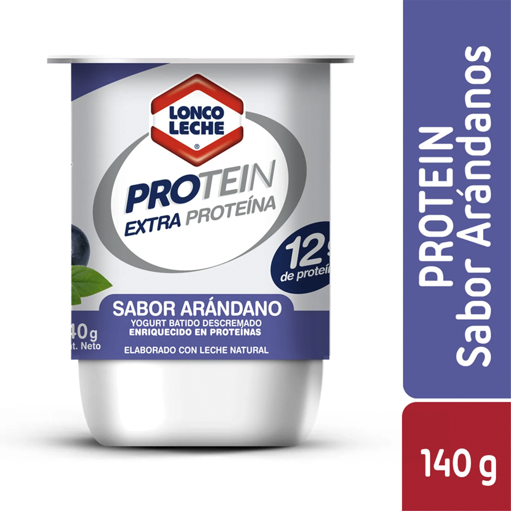 Yoghurt Protein Lonco Leche Arándanos 140 Grs