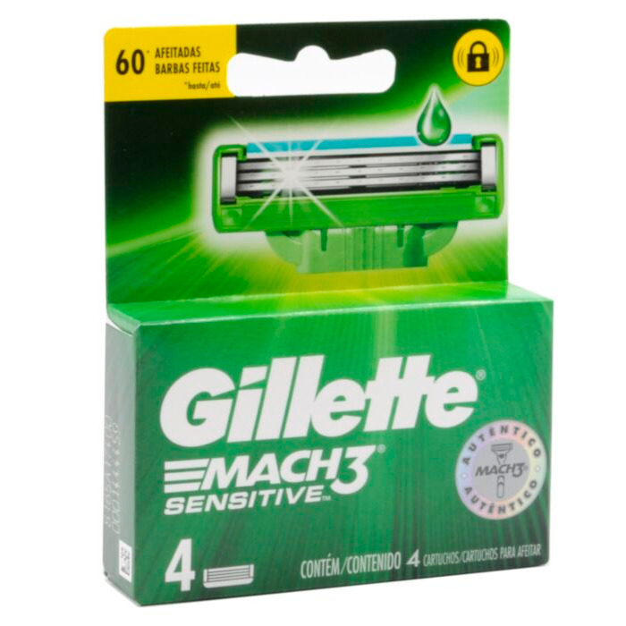 Repuesto Mach 3 Sensitive X 4 