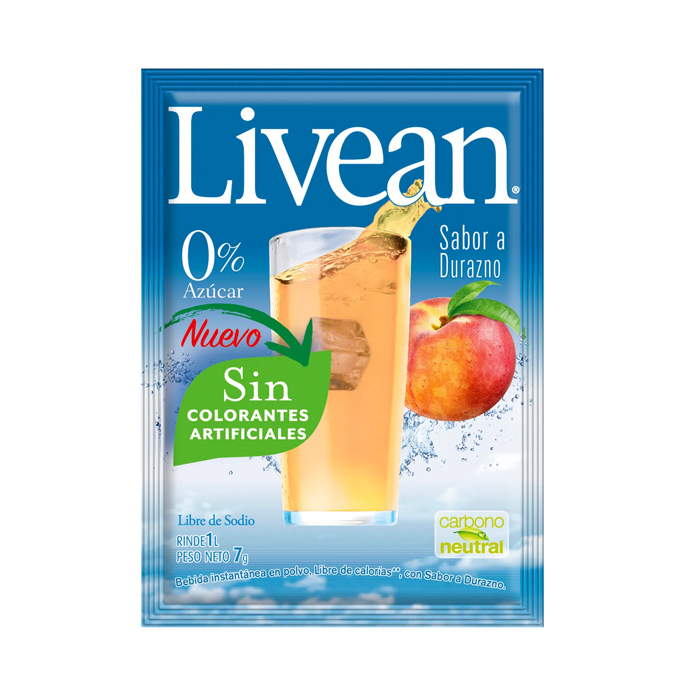 Livean Durazno 9 Grs