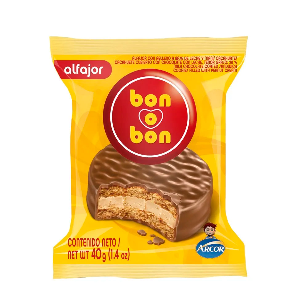 Alfajor Bon Bon Choc 40 Gr