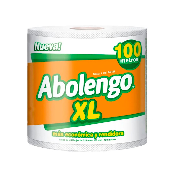 Toalla Abolengo Xl Doble Hoja 100 metros