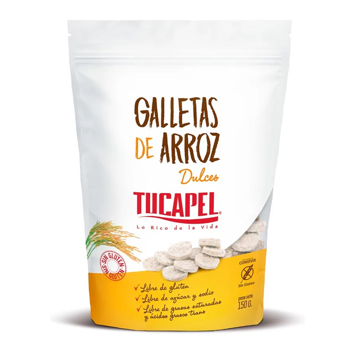 Galleta Tucapel Arroz Dulce 150 Grs