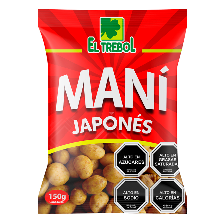 Maní Japonés El Trebol 160 gr