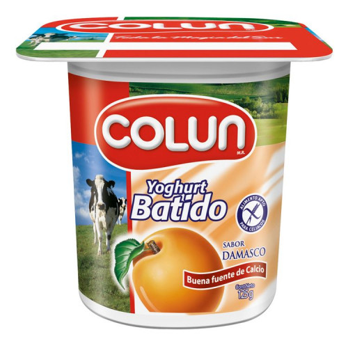 Yoghurt Colun Damasco 125 gr