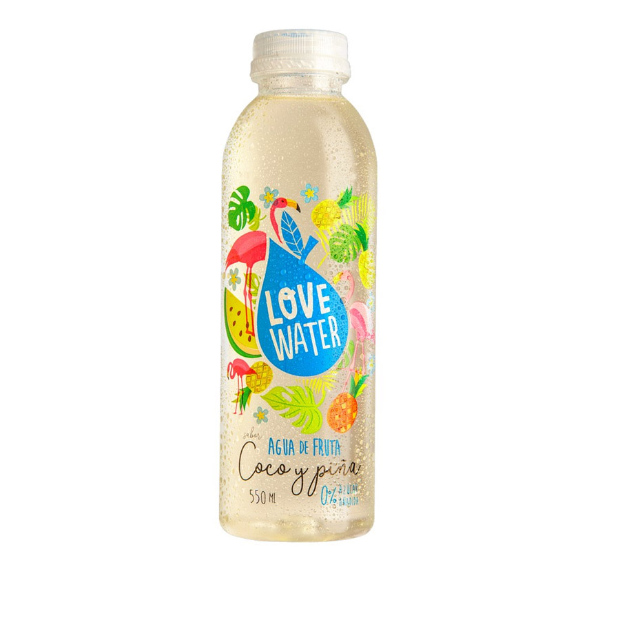 Love Water Coco Piña 550 cc