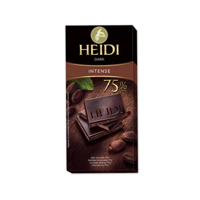 Chocolate Heidi Dark Intense 80 Gr
