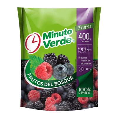 Frutos Del Bosque M/Verde 400 Grs