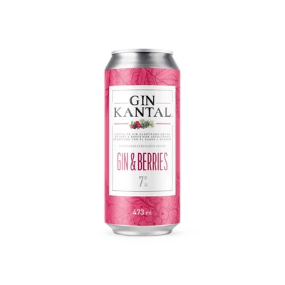 Gin Kantal Berries Lata 473