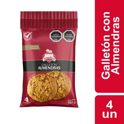 Galleton Almendra Nutrabien 4 un 160 Gr