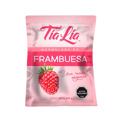 Mermelada Tia Lia Frambuesa 250 gr