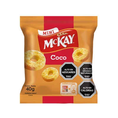 Galleta Mckay Mini Coco 40 grs