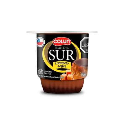 Flan Del Sur Caramelo Toffe 100 Gr