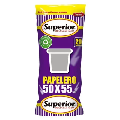 Bolsa Superior Papelero 50x55 cms. 200 und