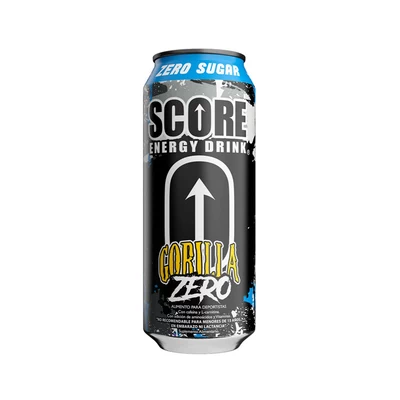 Energética Score Gorilla Zero Lata 500 cc
