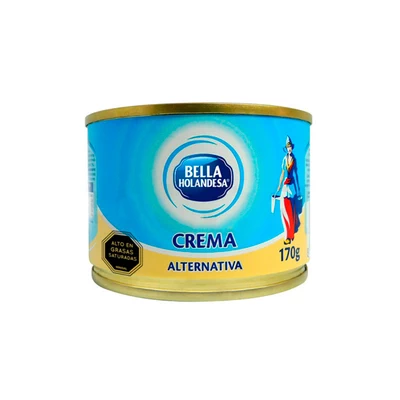Crema De Leche Bella Holandesa 170 Grs