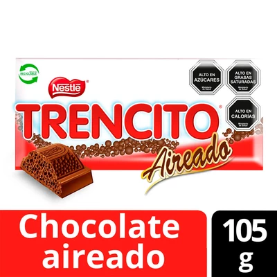 Chocolate Trencito Air Leche 105 Gr