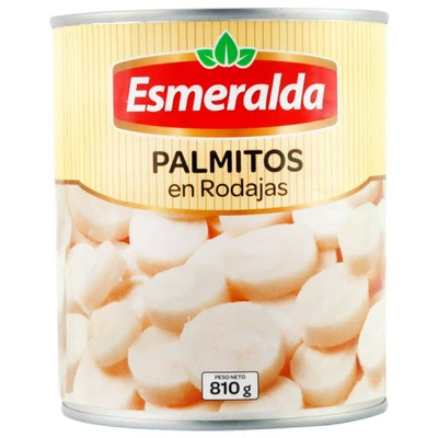 Palmitos Esmeralda Rodaja 810 Grs (500 Grs Drenado)