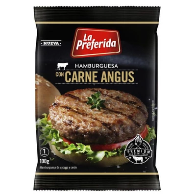 Hamburguesa Angus La Preferida 100 Grs