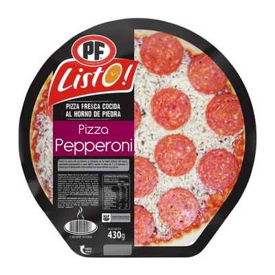 Pizza Pepperoni Refrigerada PF 430 gr