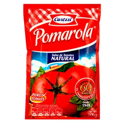 Pomarola Carozzi Natural 200 Grs