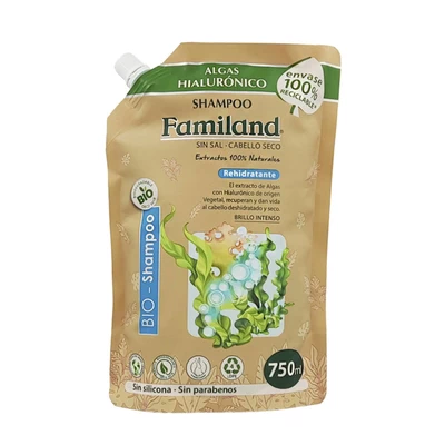 Shampoo Familand Doypack Algas Hialurónico 750 ml