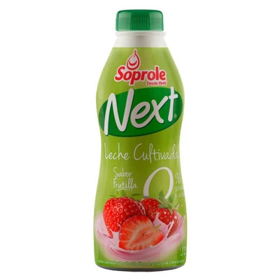 Leche Culti Next Frutilla 1 Lt