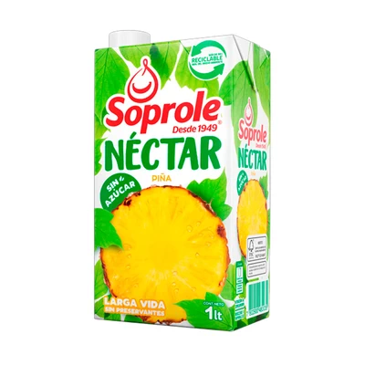 Néctar Soprole Piña 1 Litro