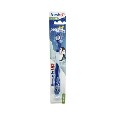 Cepillo Niño Fresh Up Penguin Suave 