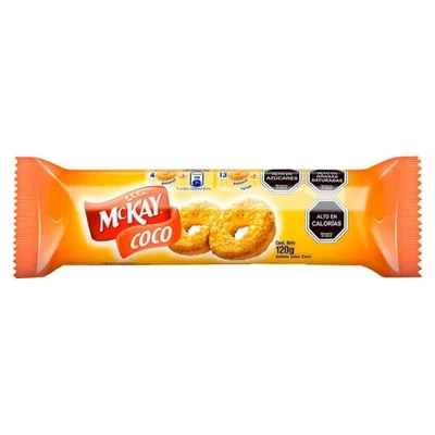 Galleta Mckay Coco 120 Grs