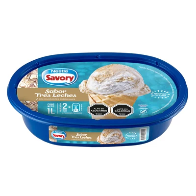 Savory Helado Tres Leches 1 Litro 