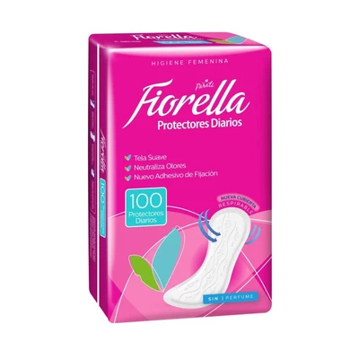 Fiorella Protector Díario  100 Unidades  Para Ti