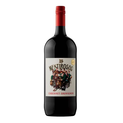 Vino Los Mentirosos Cabernet Sauvignon Botella 12° 1.5 Litros