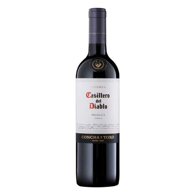 Vino Casillero Del Diablo Merlot 750 cc