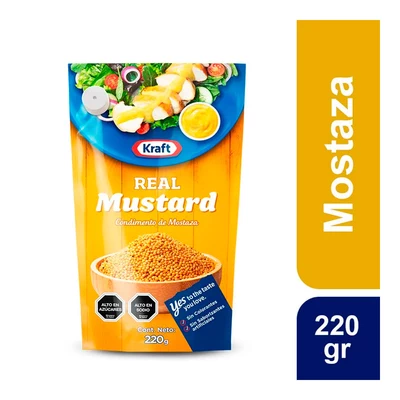 Mostaza Kraft Doypack 220 Gr