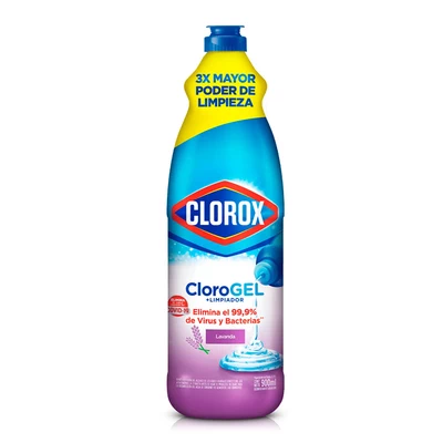 Cloro Gel Lavanda Clorox   900 Ml