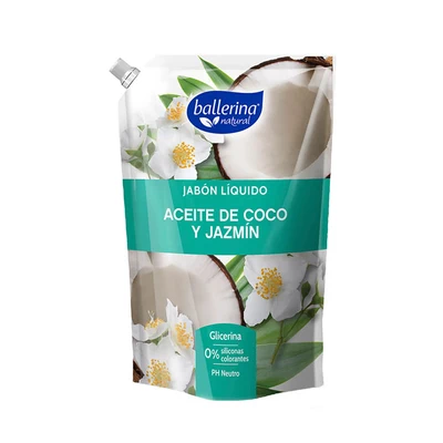 Jabón Ballerina Coco Jazmín Doy Pack 750 ml