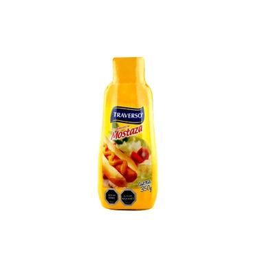Mostaza Traverso Pet 350 Grs