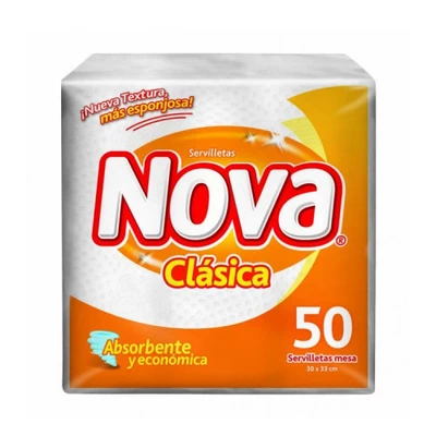 Servilleta Nova Clasica Coctel X 50 Und.