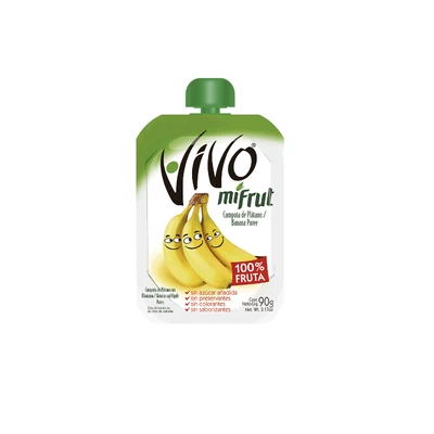 Mifrut Vivo Plátano Dp 90 Gr