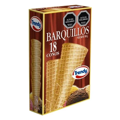 Cono Barquillo 18 Unidades