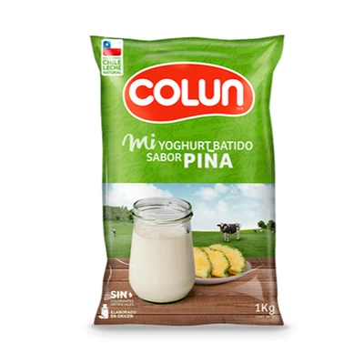 Yoghurt Colun Piña Bolsa kg