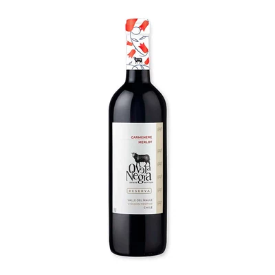 Vino Oveja Negra Carmenére Merlot 750 cc