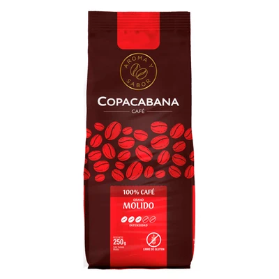 Café Copacabana Robusta Molido 250 Gr
