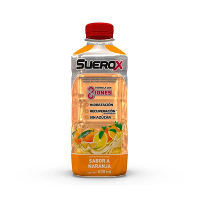 Hidratante Suerox Naranja 630 cc