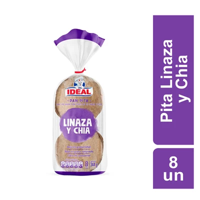 Pan Pita Ideal Diet Linaza 300 Gr
