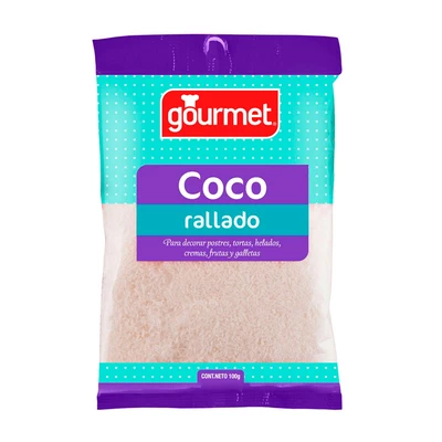 Coco Rallado Gourmet Blanco 100 gr