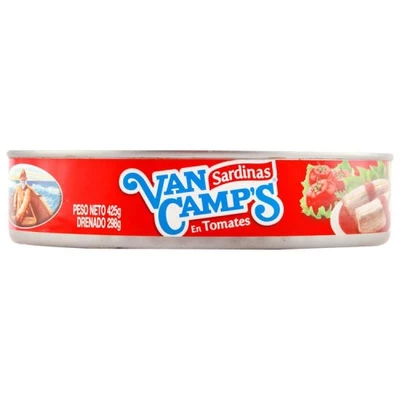 Sardina Van Camps Tomate 425 gr (298Gr Drenado)
