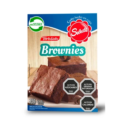 Pre Mezcla Brownies Tortalista 350 grs 