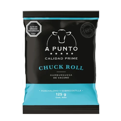 Hamburguesa Chuckroll A Punto 185 Grs
