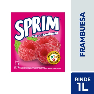 Sprim Frambuesa 20 Gr